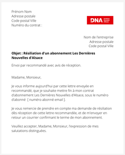 Se désabonner de DNA