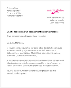 Se désabonner de Marie Claire Idées