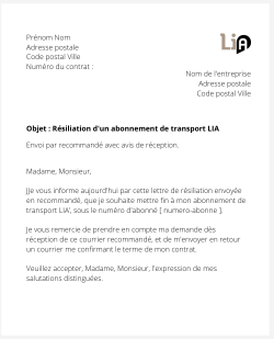 Se désabonner du LiA