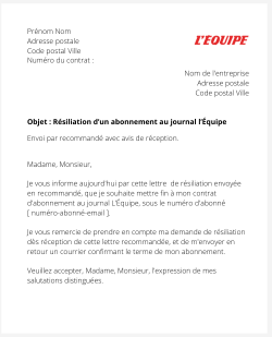 Se désabonner de L'Équipe