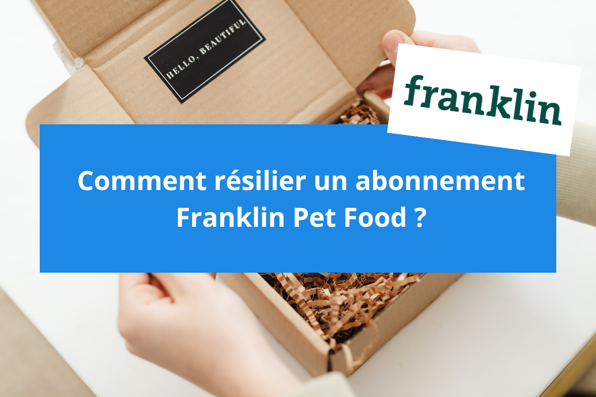 resilier abonnement franklin pet food