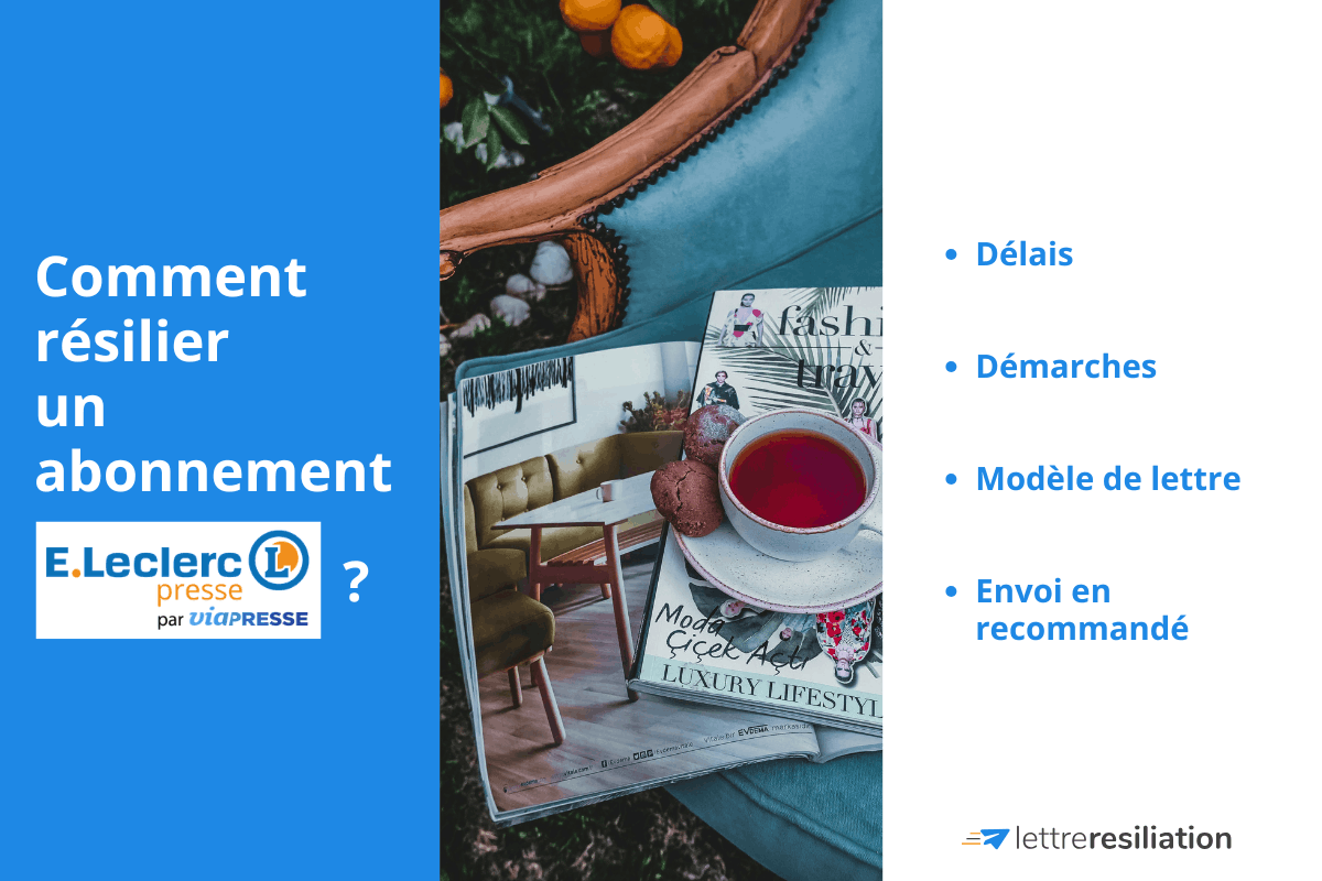 resilier abonnement leclerc presse