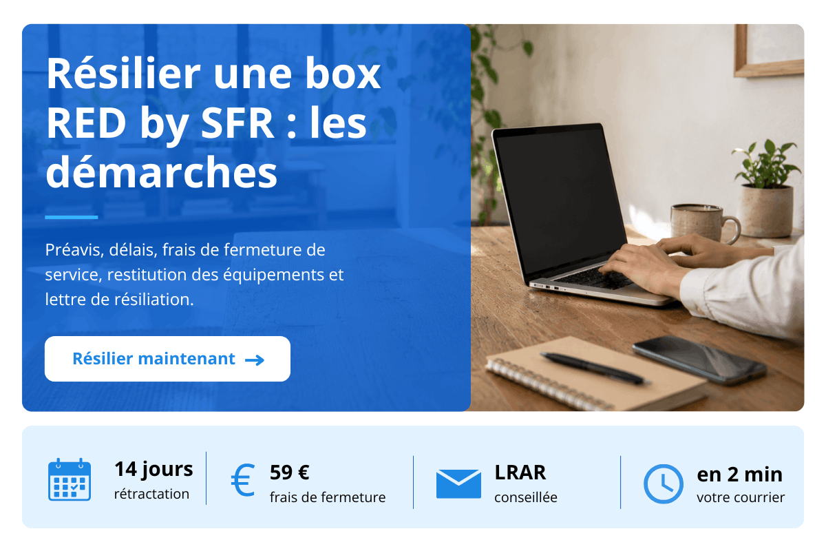 résilier box RED by SFR