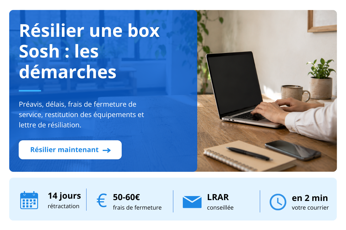 résilier box internet Sosh