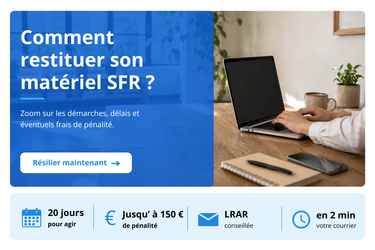 restitution box internet SFR