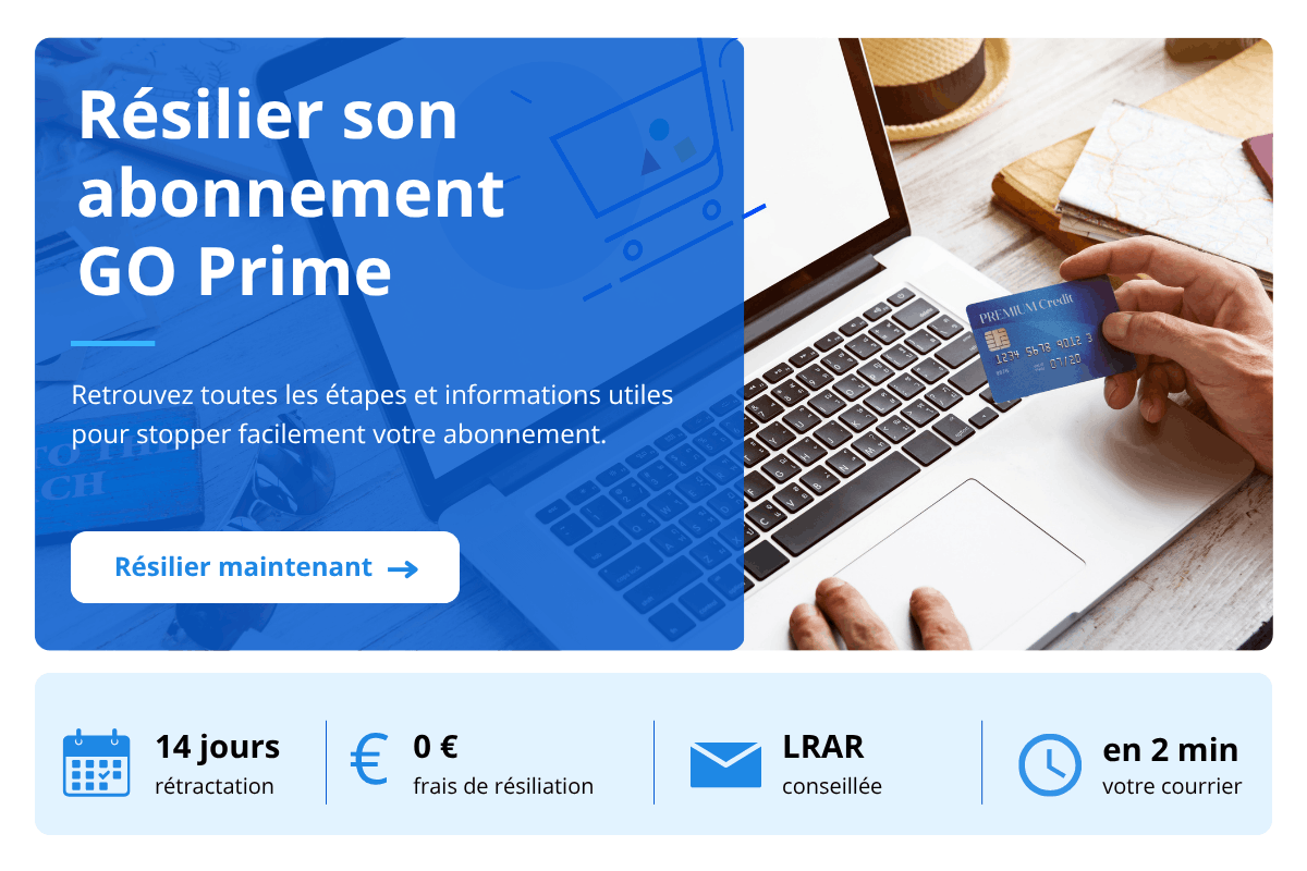 Comment se désabonner de GO Voyages Prime ?