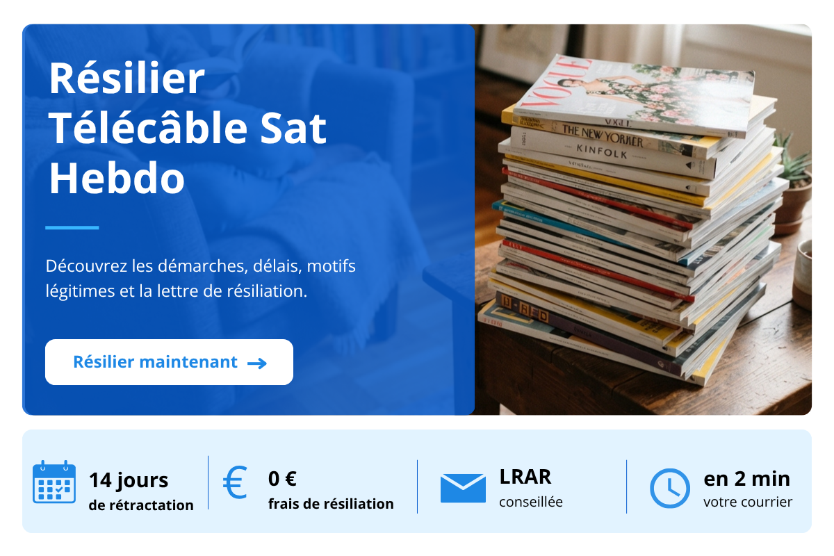 resiliation telecable sat hebdo