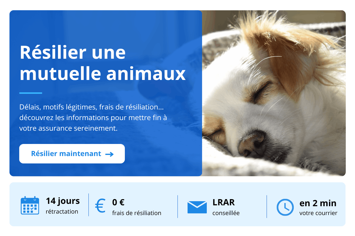 resilier mutuelle animaux
