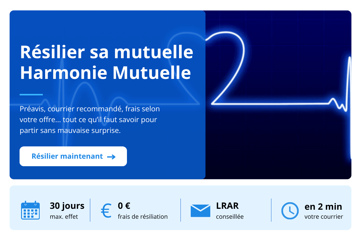 resilier une assurance sante harmonie mutuelle