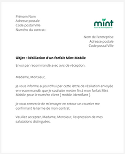 Se désabonner de Mint Mobile